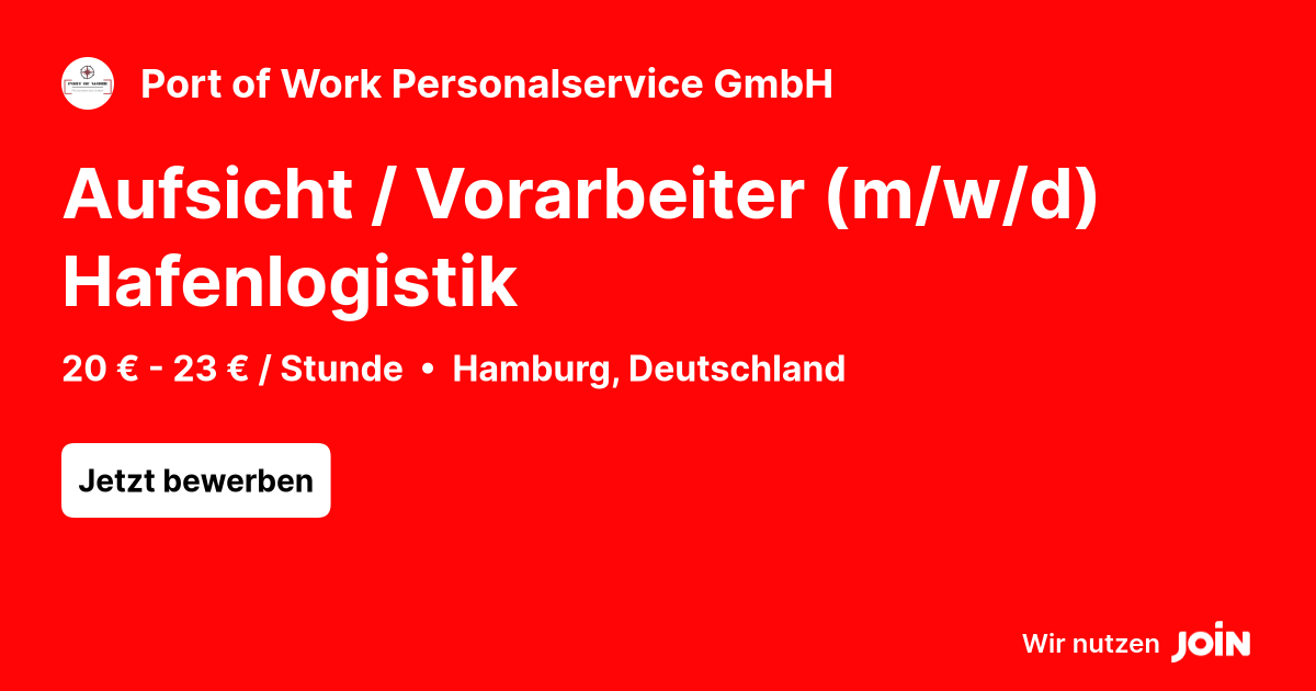 Port of Work Personalservice GmbH logo