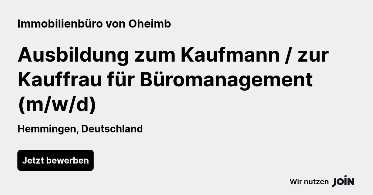 Immobilienbüro von Oheimb logo