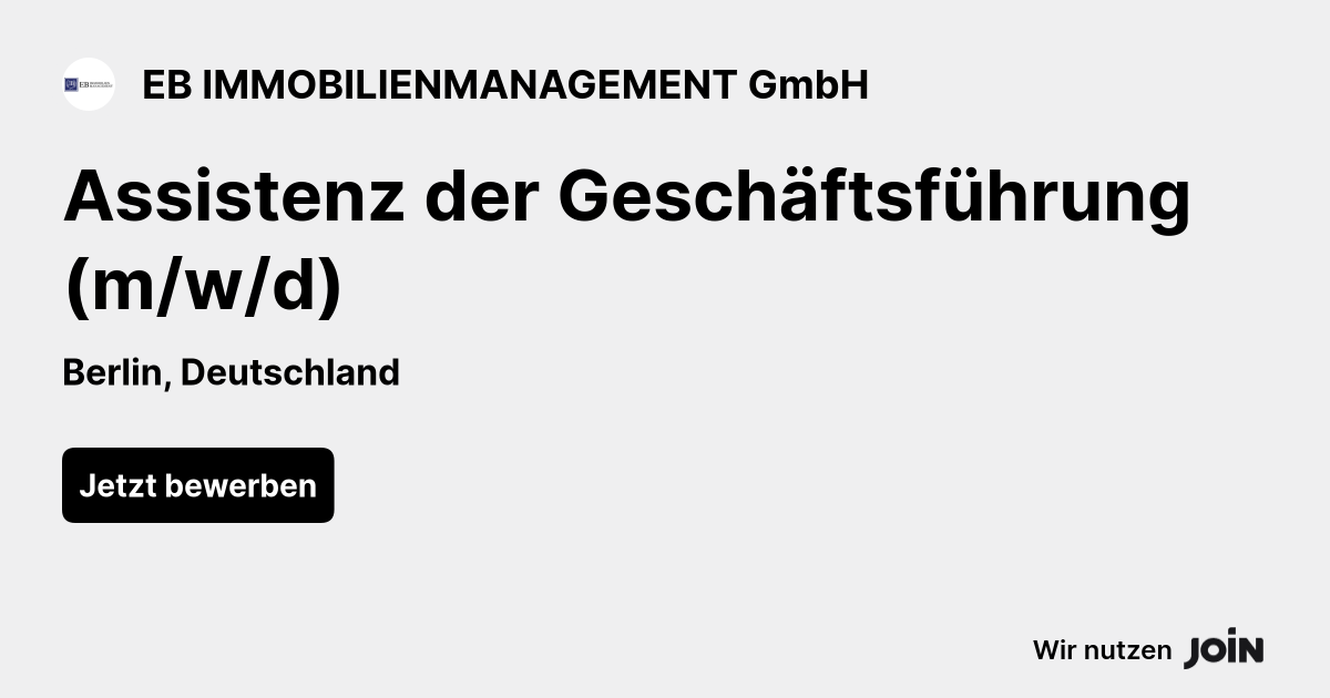 EB IMMOBILIENMANAGEMENT GmbH logo