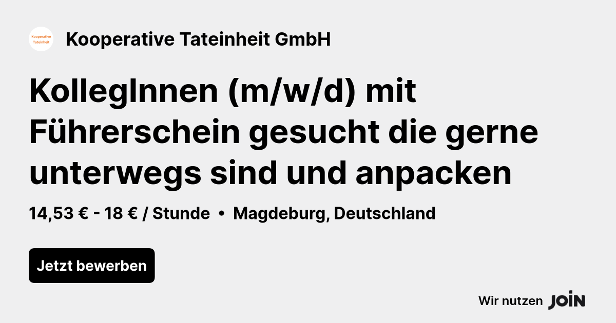 Kooperative Tateinheit GmbH logo