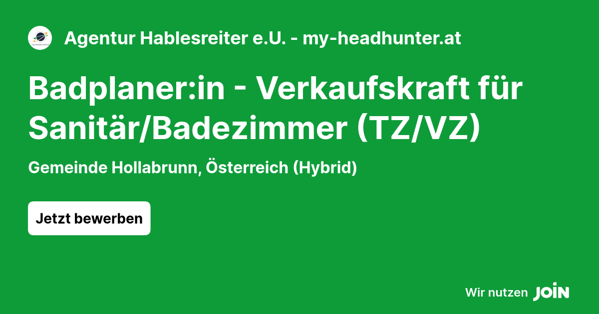 Agentur Hablesreiter e.U. - my-headhunter.at logo