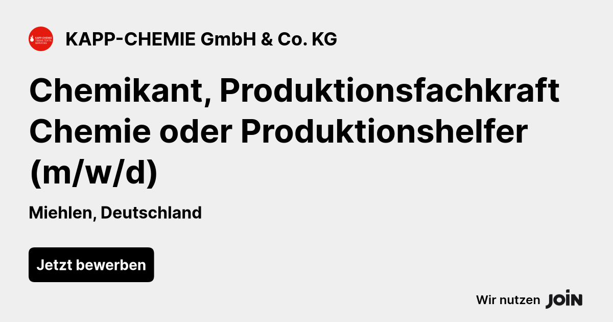 KAPP-CHEMIE GmbH & Co. KG logo