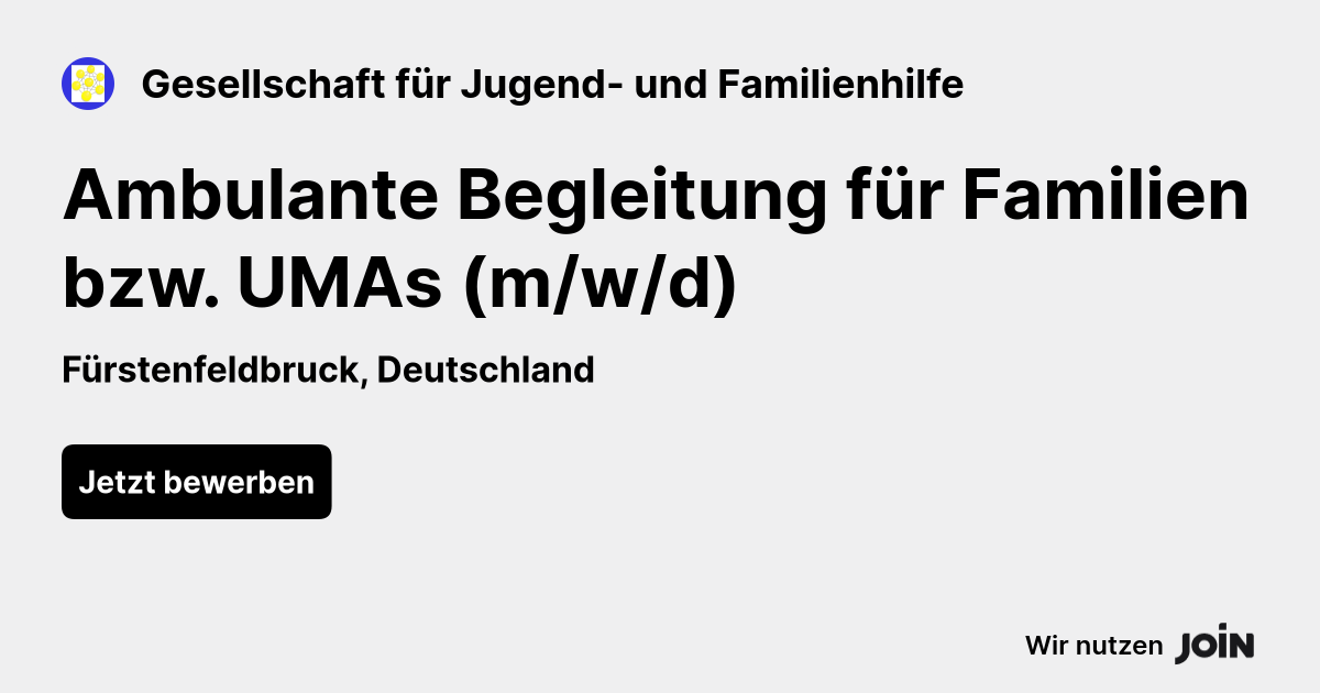 Gesellschaft für Jugend- und Familienhilfe logo