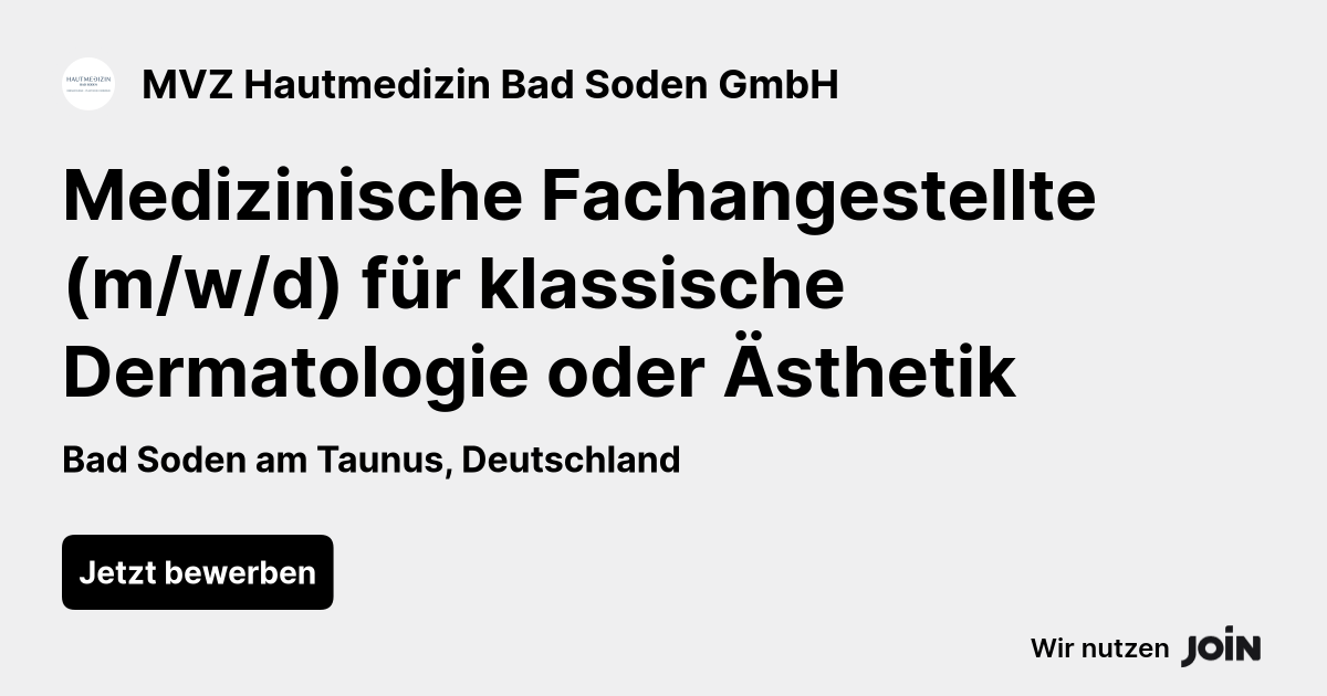 MVZ Hautmedizin Bad Soden GmbH logo