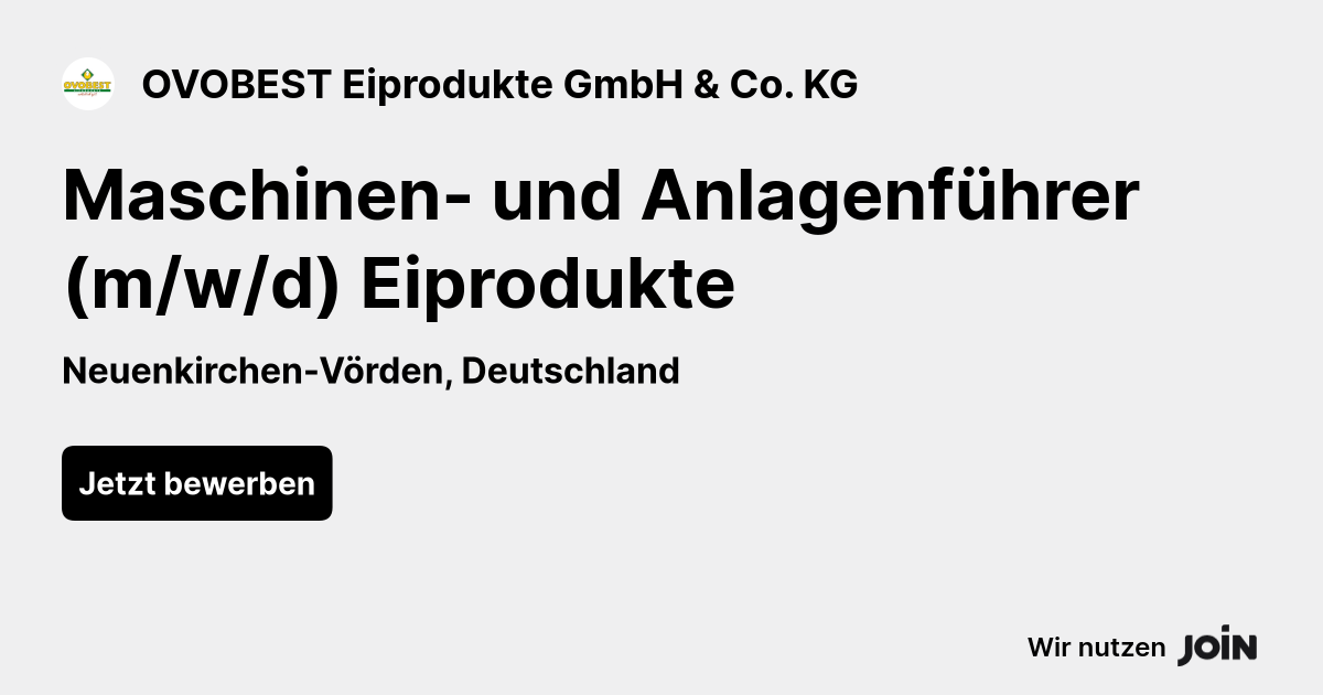 OVOBEST Eiprodukte GmbH & Co. KG logo