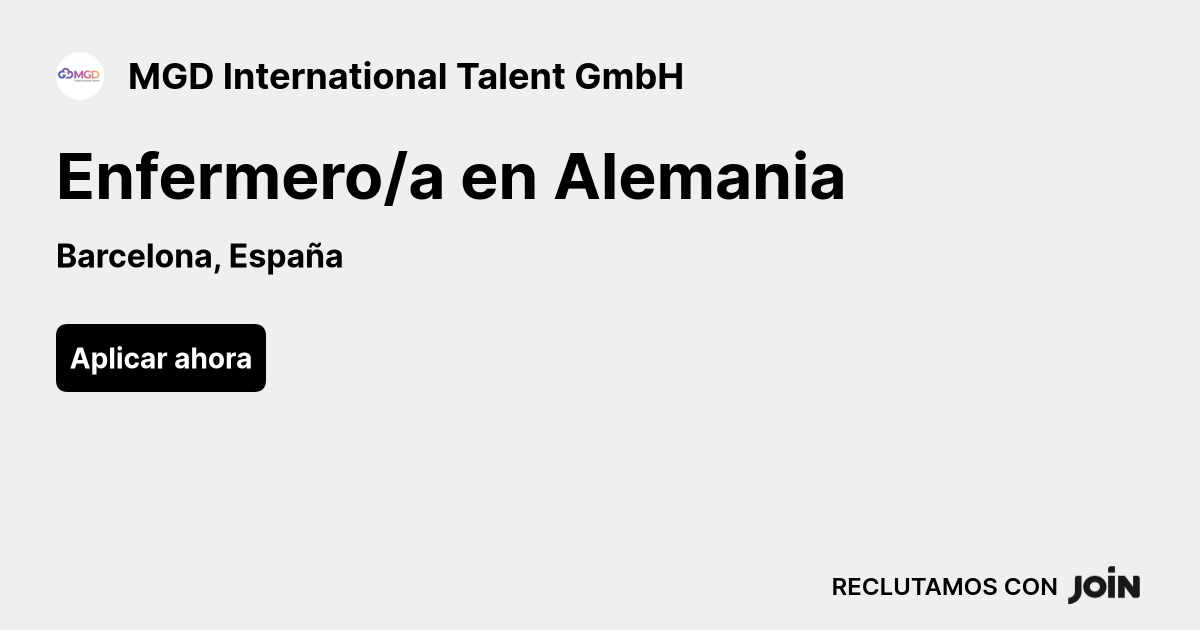 MGD International Talent GmbH logo