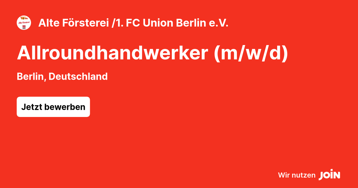 Alte Försterei /1. FC Union Berlin e.V. logo