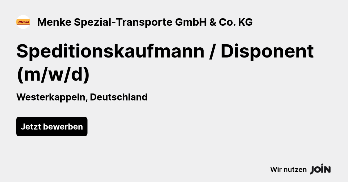 Menke Spezial-Transporte GmbH & Co. KG logo
