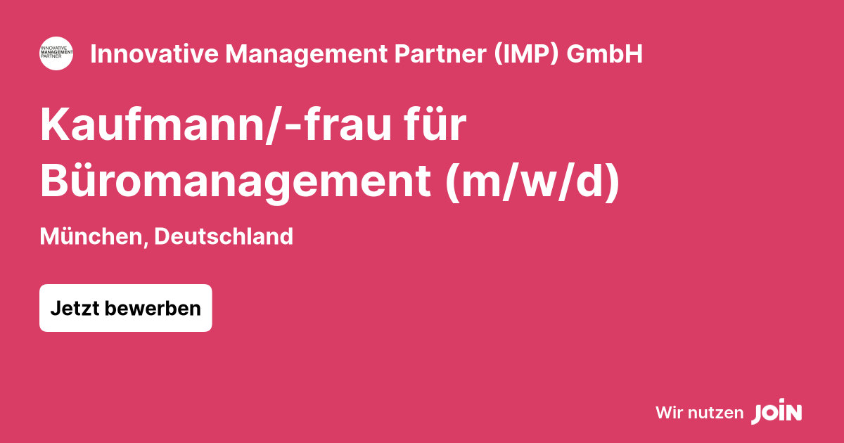 Innovative Management Partner (IMP) GmbH logo