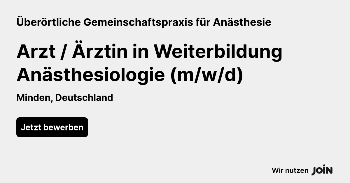 Überörtliche Gemeinschaftspraxis für Anästhesie logo