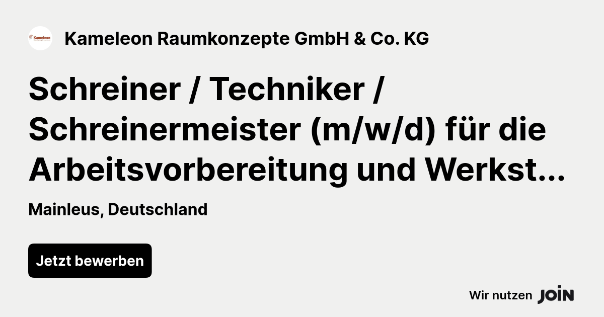 Kameleon Raumkonzepte GmbH & Co. KG logo