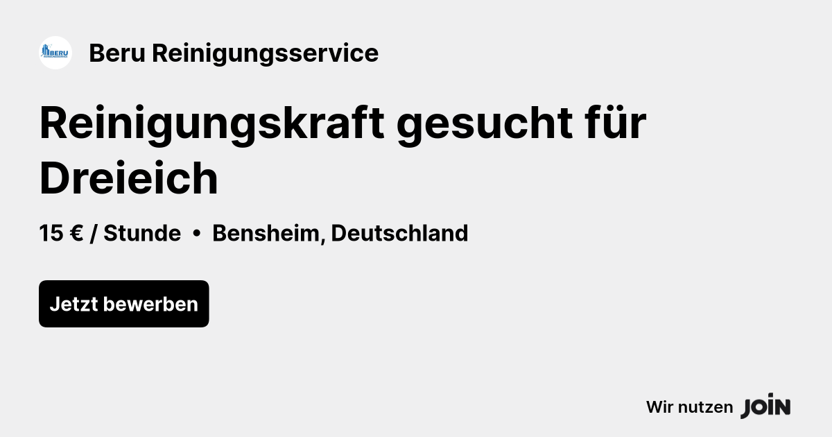 Beru Reinigungsservice logo