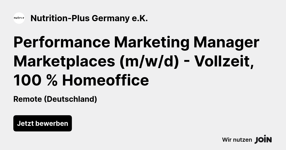 Nutrition-Plus Germany e.K. logo