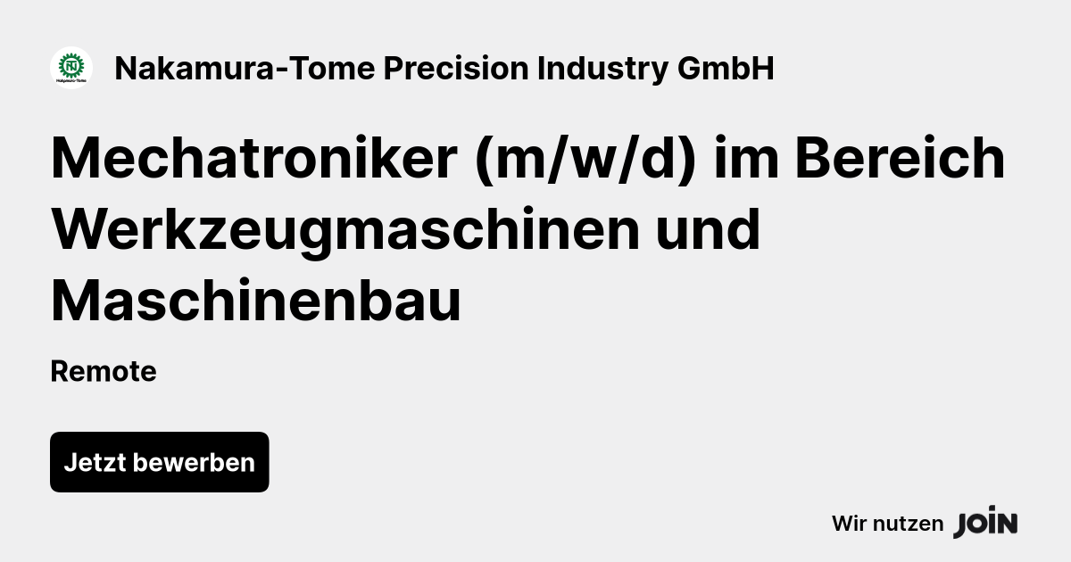 Nakamura-Tome Precision Industry GmbH logo