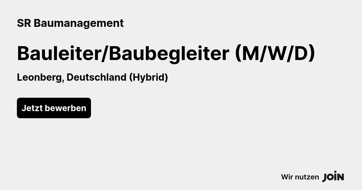 SR Baumanagement logo