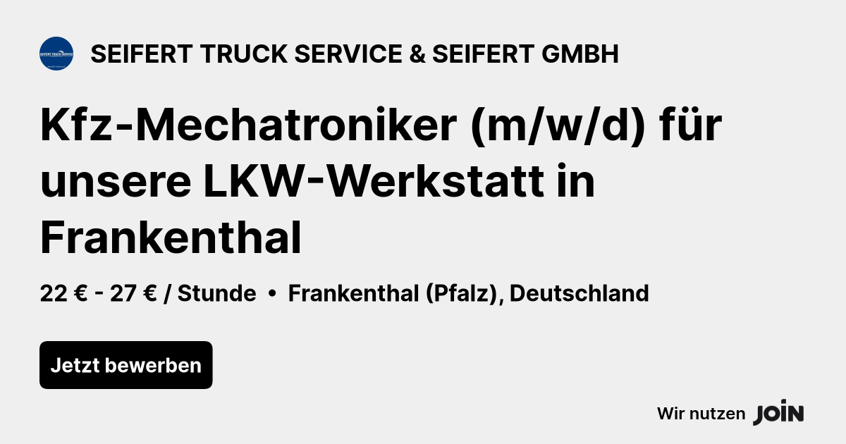 SEIFERT TRUCK SERVICE & SEIFERT GMBH logo