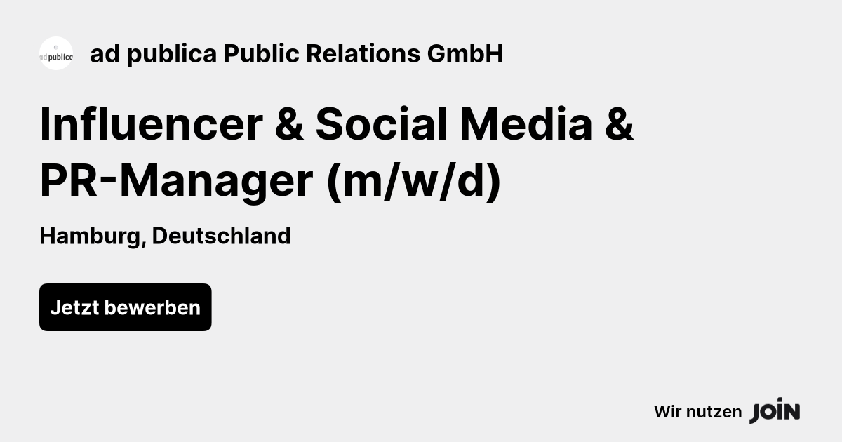 ad publica Public Relations GmbH logo