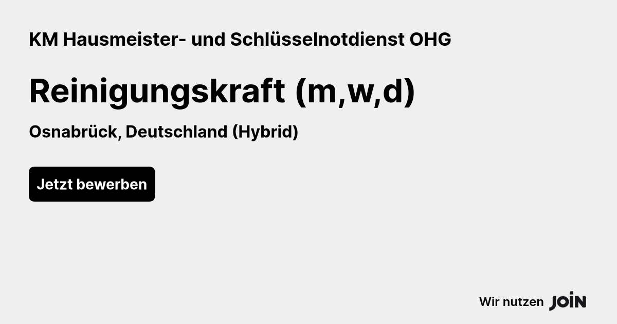 KM Hausmeister- und Schlüsselnotdienst OHG logo