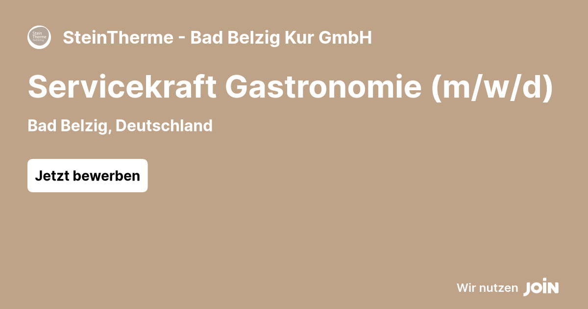 SteinTherme - Bad Belzig Kur GmbH logo