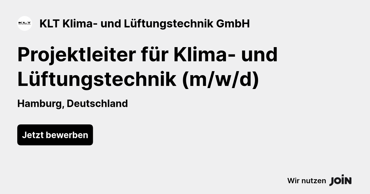 KLT Klima- und Lüftungstechnik GmbH logo