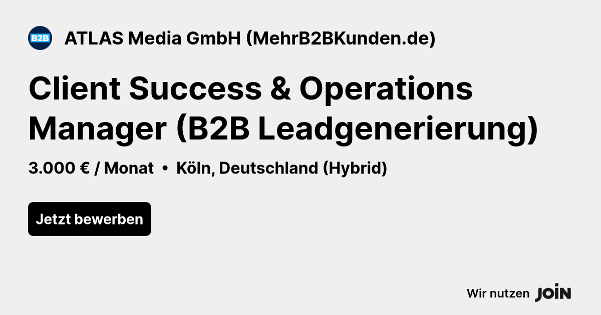 ATLAS Media GmbH (MehrB2BKunden.de) logo