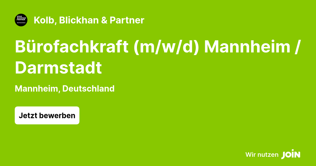 Kolb, Blickhan & Partner logo