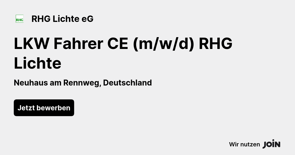RHG Lichte eG logo
