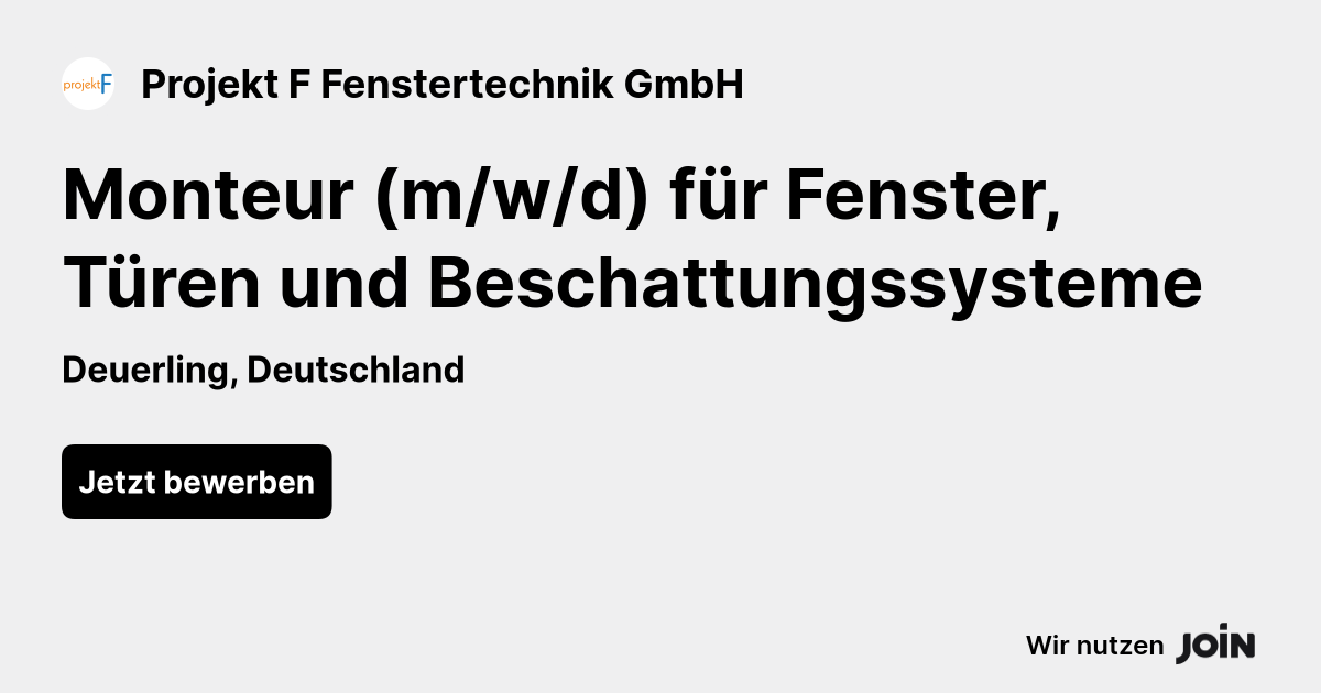 Projekt F Fenstertechnik GmbH logo