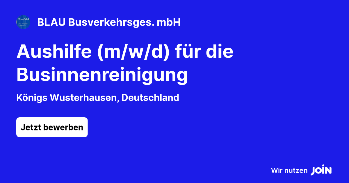 BLAU Busverkehrsges. mbH logo