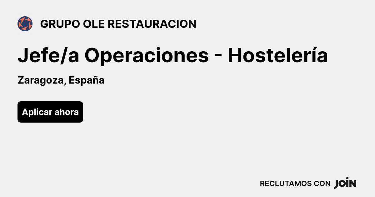 GRUPO OLE RESTAURACION logo