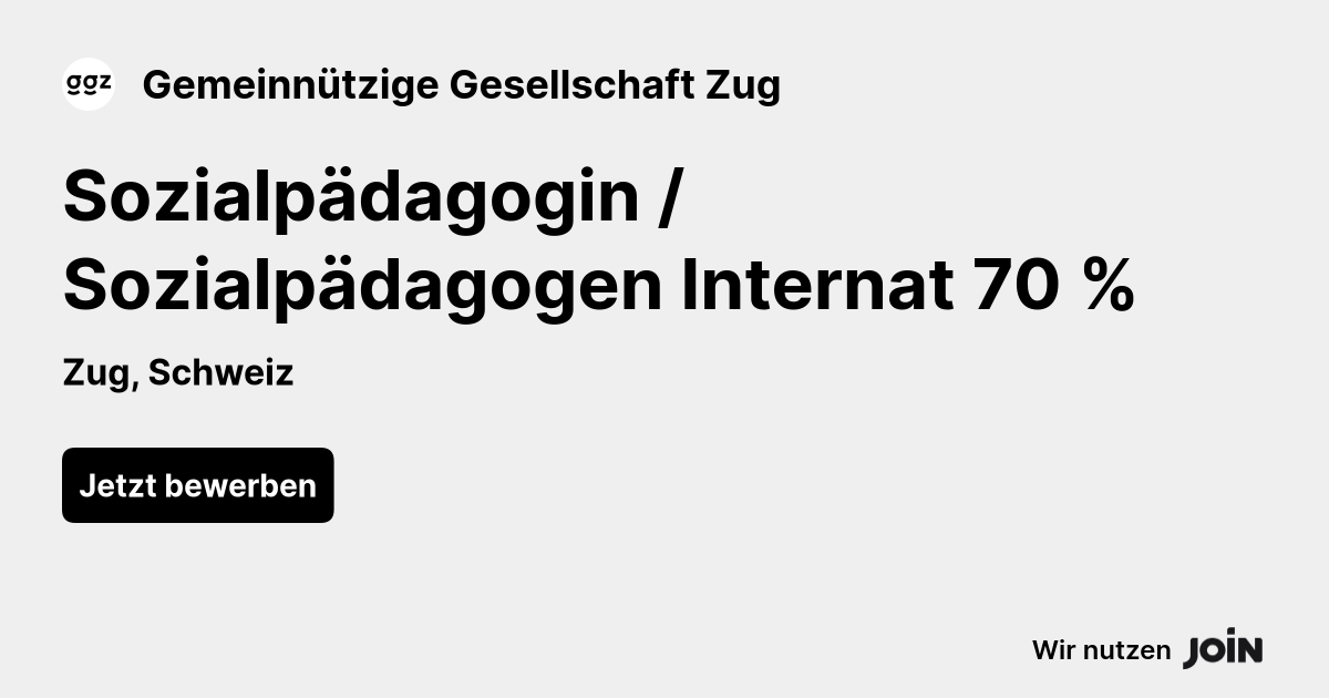 Gemeinnützige Gesellschaft Zug logo