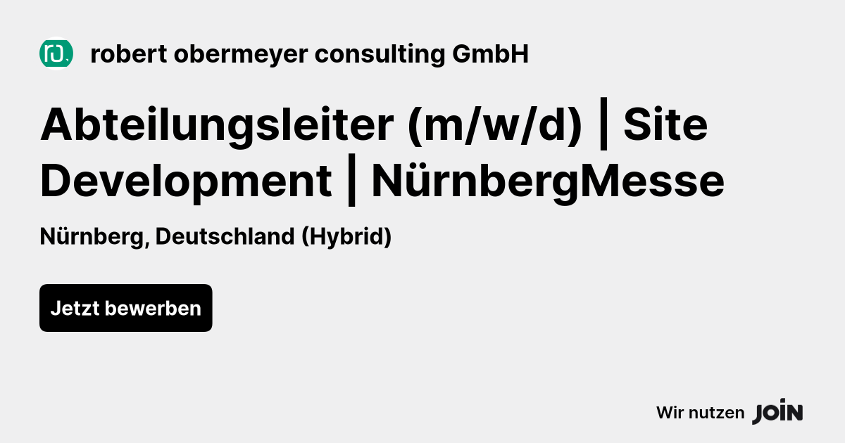 robert obermeyer consulting GmbH logo