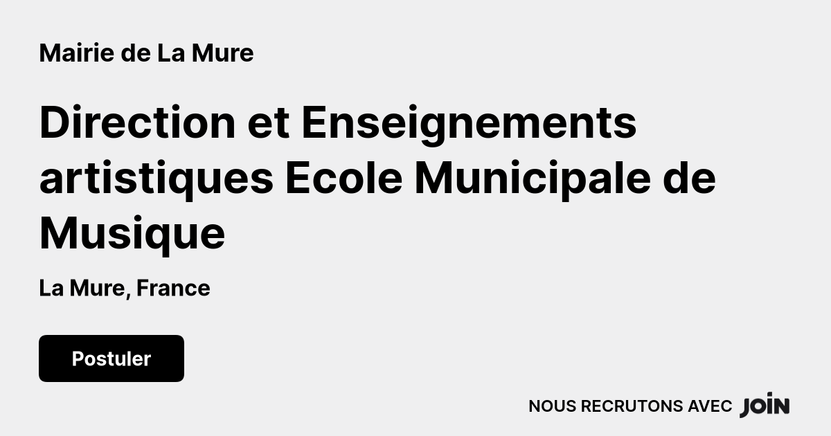 Mairie de La Mure logo