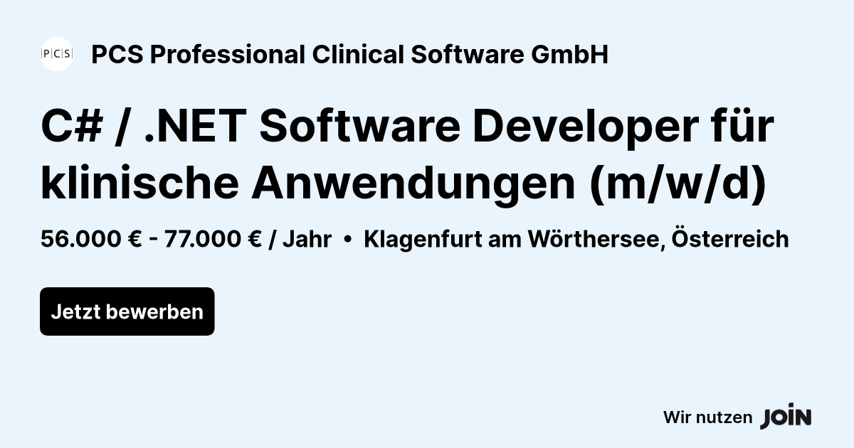 PCS Professional Clinical Software GmbH logo