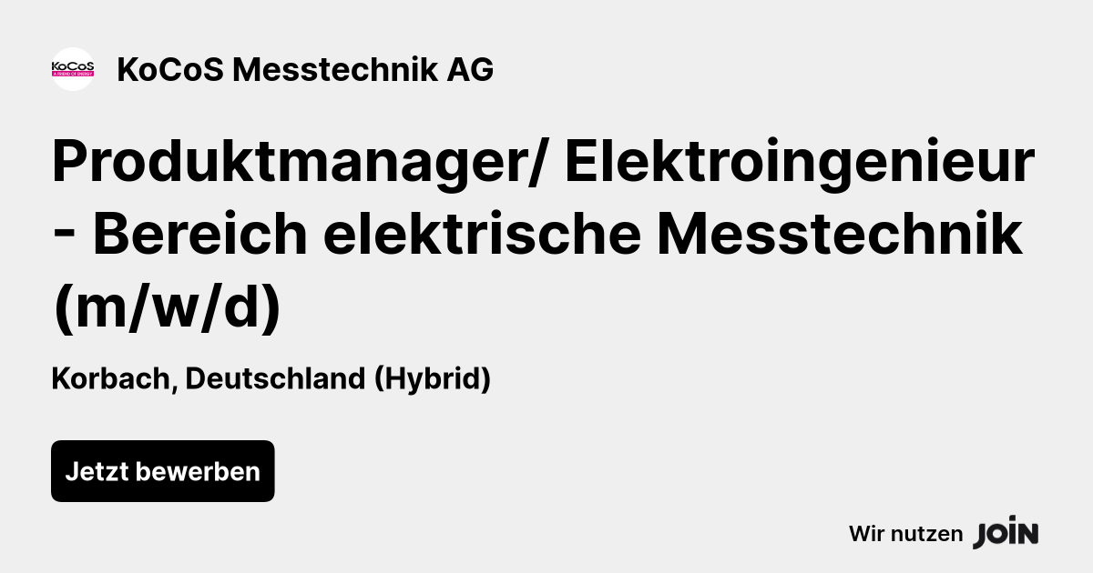 KoCoS Messtechnik AG logo