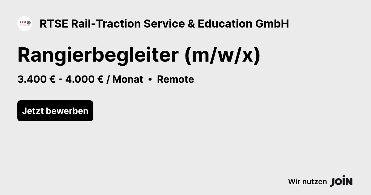 RTSE Rail-Traction Service & Education GmbH logo