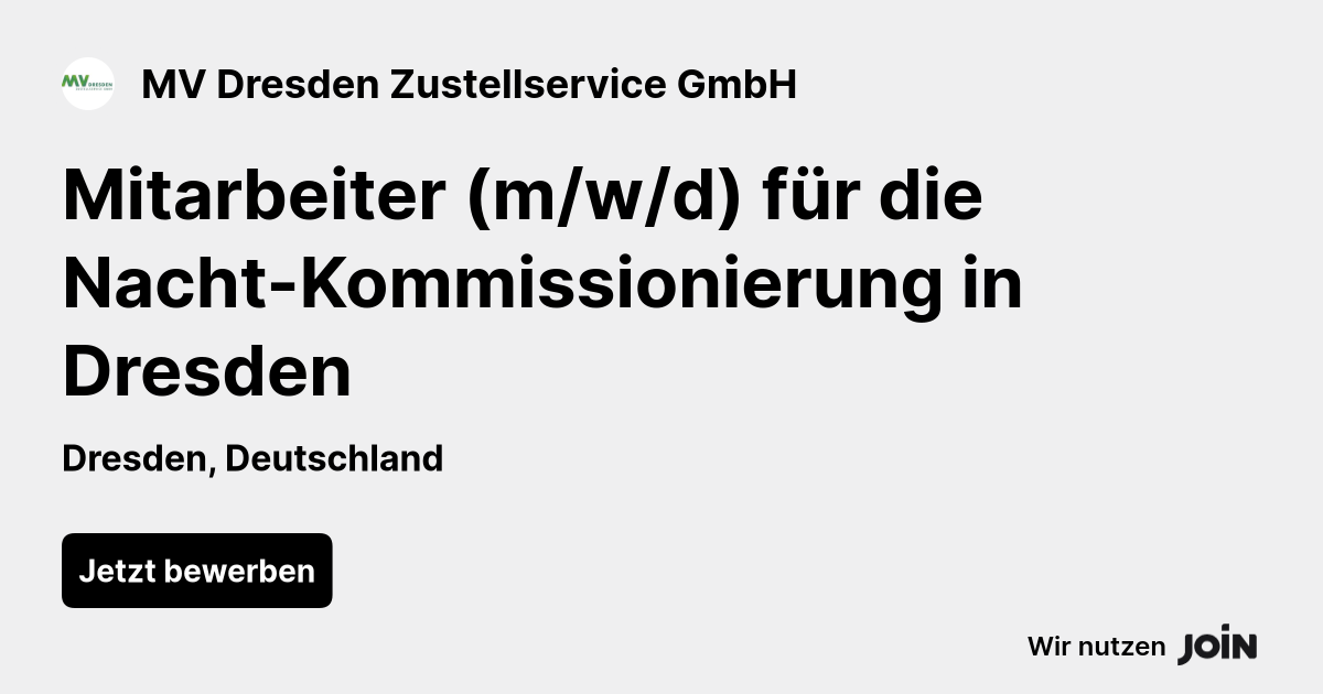MV Dresden Zustellservice GmbH logo