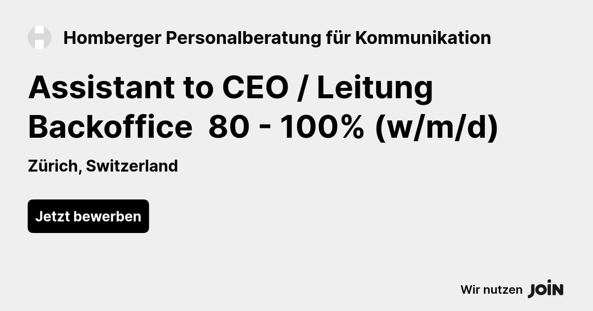 Homberger Personalberatung für Kommunikation logo