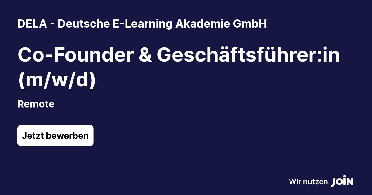 DELA - Deutsche E-Learning Akademie GmbH logo