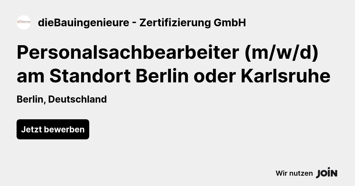 dieBauingenieure - Zertifizierung GmbH logo