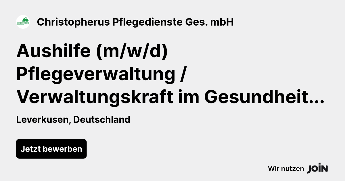 Christopherus Pflegedienste Ges. mbH logo
