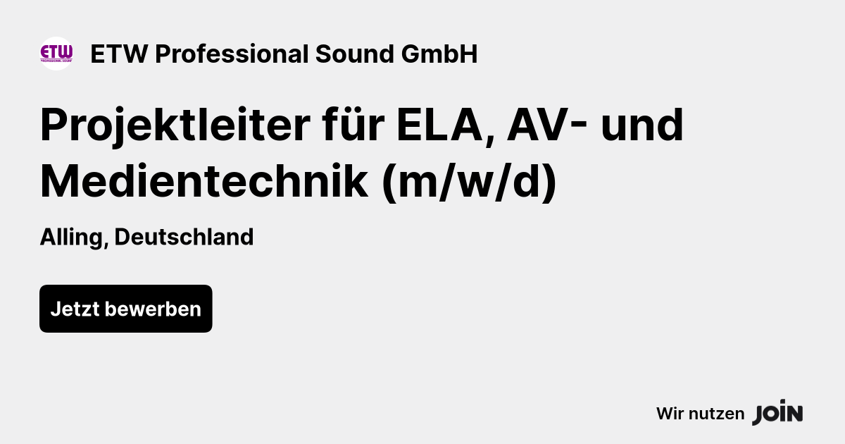 ETW Professional Sound GmbH logo