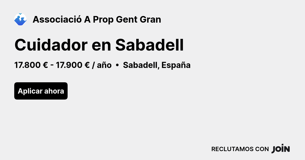 Associació A Prop Gent Gran logo