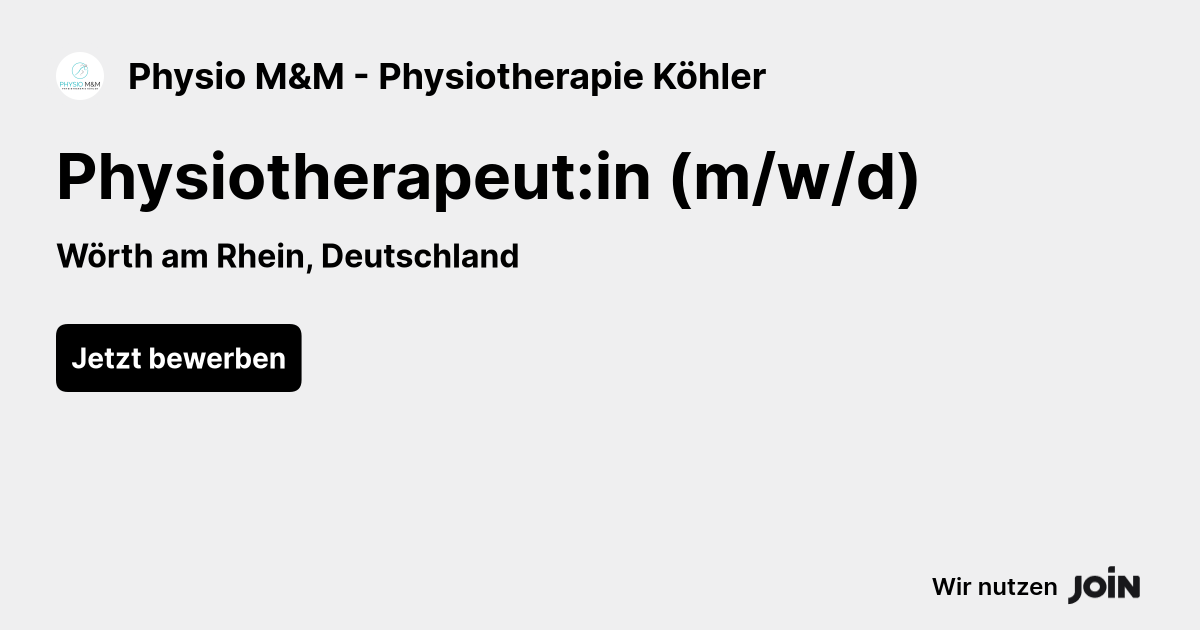 Physio M&M - Physiotherapie Köhler logo