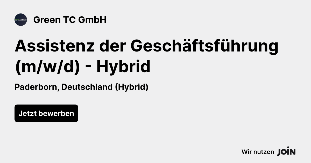 Green TC GmbH logo