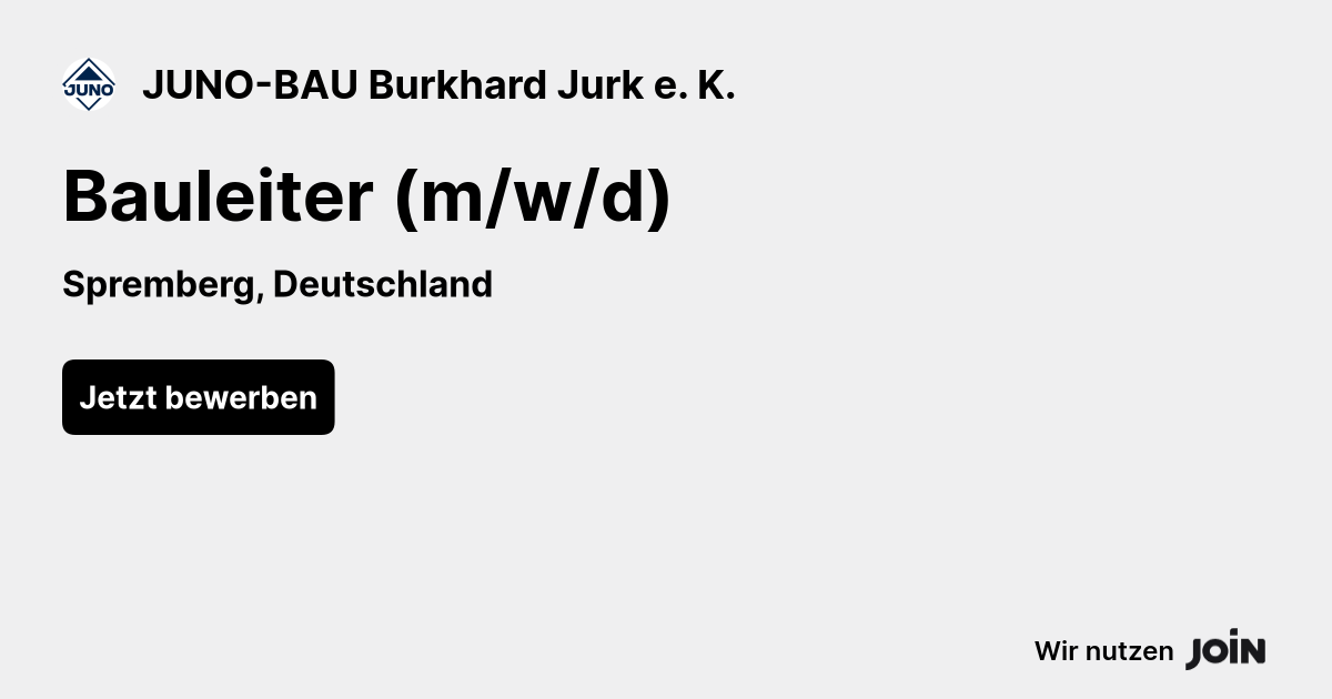 JUNO-BAU Burkhard Jurk e. K. logo