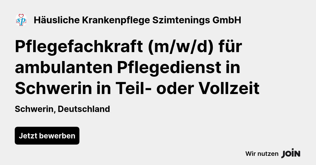 Häusliche Krankenpflege Szimtenings GmbH logo