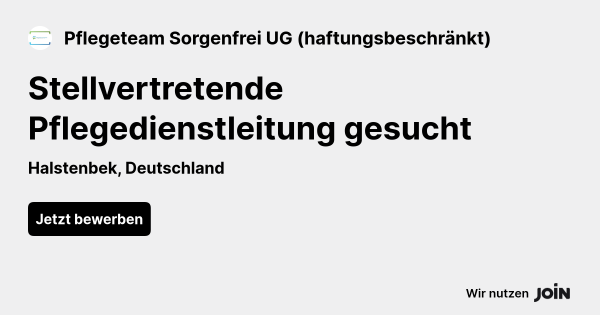 Pflegeteam Sorgenfrei UG (haftungsbeschränkt) logo
