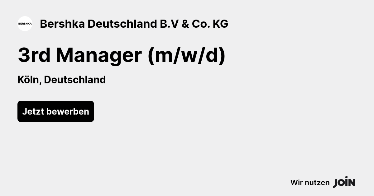 Bershka Deutschland B.V & Co. KG logo