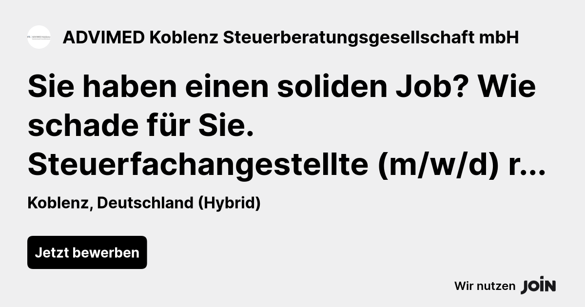 ADVIMED Koblenz Steuerberatungsgesellschaft mbH logo